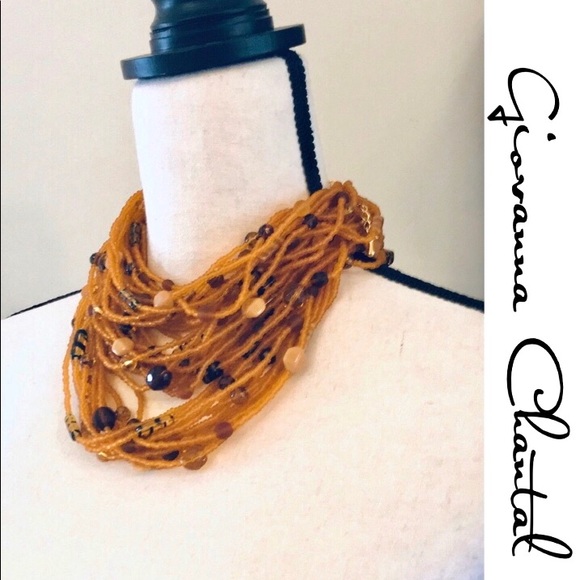 BoHo Convertible Handmade Beaded Necklace/Bracelet - Picture 1 of 8